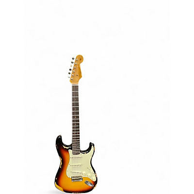Used 2023 Fender CUSTOM SHOP STRAT HREL 65 LTDD  3 Color Sunburst H REL  Solid Body Electric Guitar