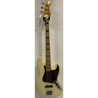 Fender Used 2023 Fender Custom Shop 68 Jazz Bass Jrn Vintage White Electric Bass Guitar