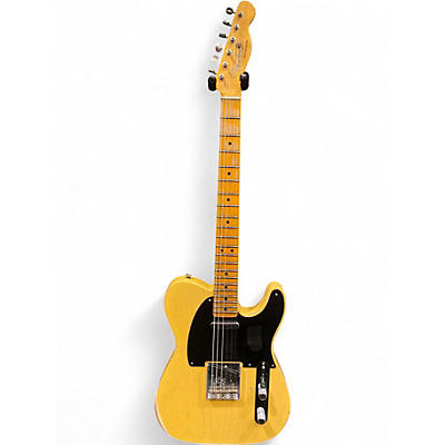 Used 2023 Fender Custom Shop 70th Anniversary Broadcaster Heavy Relic Blonde Solid Body Electric Guitar