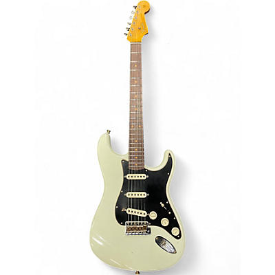 Used 2023 Fender Custom Shop PostModern Strat Aged Olympic White Solid Body Electric Guitar