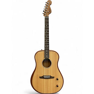 Used 2023 Fender Highway Dreadnaught natural rosewood Acoustic Electric Guitar