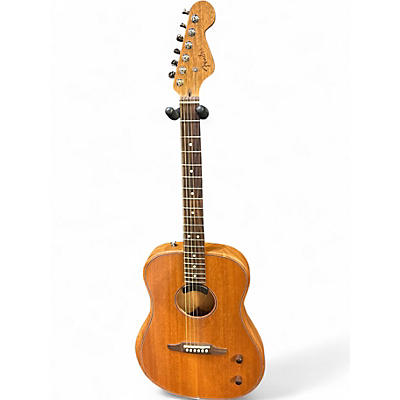 Used 2023 Fender Highway Dreadnought All-Mahogany  Natural Acoustic Electric Guitar