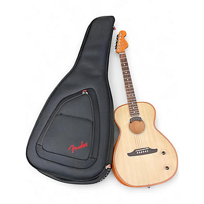 Used 2023 Fender Highway Parlor Acoustic-Electric Guitar Natural Acoustic Electric Guitar