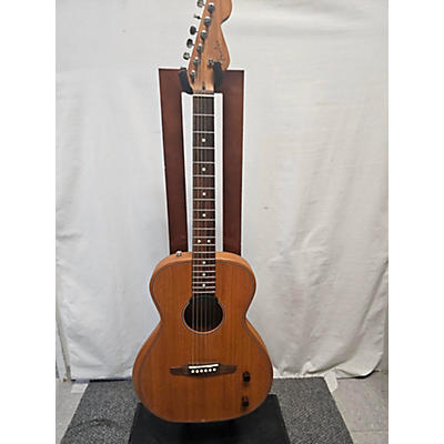 Fender Used 2023 Fender Highway Parlor Natural Acoustic Electric Guitar