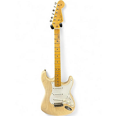 Used 2023 Fender Journeyman Relic Eric Clapton Signature Stratocaster aged white blonde Solid Body Electric Guitar
