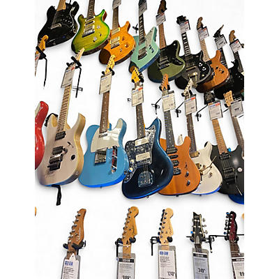 Used 2023 Fender LEFT HANDED MOD SHOP JAGUAR Sonic Blue Solid Body Electric Guitar