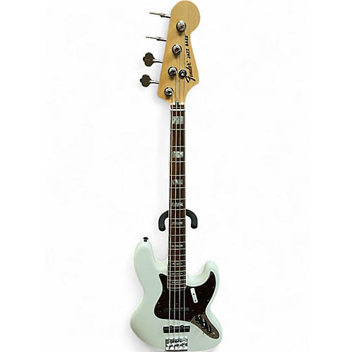 Used 2023 Fender MIM Jazz Bass White Electric Bass Guitar White