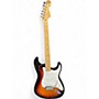 Used 2023 Fender MIM PLAYER STRATOCASTER W/ GOLD LACE SENSORS 3 Tone Sunburst Solid Body Electric Guitar 3 Tone Sunburst