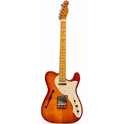 Used 2023 Fender MSTBLT DALE WILSON STREETWOOD TELE THINLINE Antique Natural Solid Body Electric Guitar