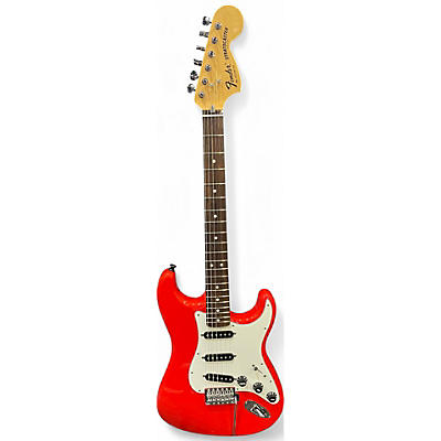 Used 2023 Fender Made in Japan Limited International Color Stratocaster Morocco Red Solid Body Electric Guitar