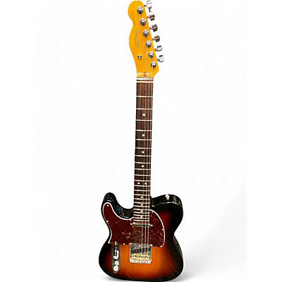 Fender Used 2023 Fender PROFESSIONAL II TELECASTER LEFT 3 Color Sunburst Electric Guitar