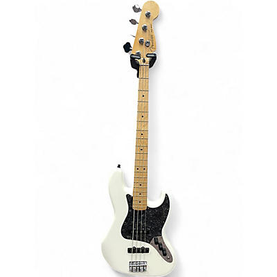 Used 2023 Fender Player Jazz Bass Arctic White Electric Bass Guitar