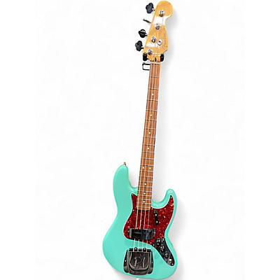 Used 2023 Fender Player Jazz Bass Seafoam Green Electric Bass Guitar