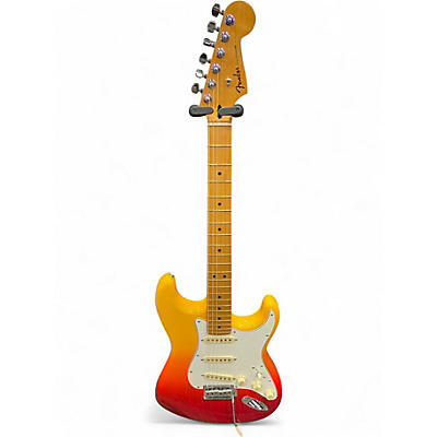 Used 2023 Fender Player Plus Stratocaster Tequila Sunrise Solid Body Electric Guitar