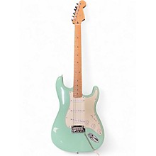 Used 2023 Fender Player Stratocaster FSR Roasted Maple Neck w/ Fat 50 Pickups Seafoam Green Solid Body Electric Guitar