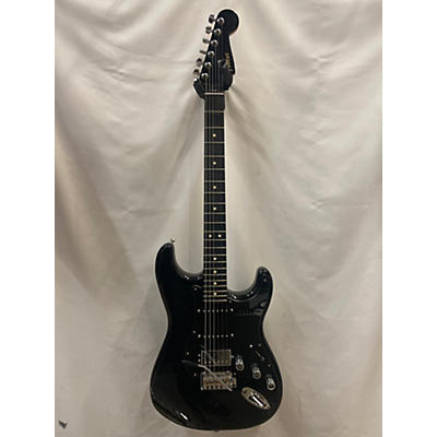 Fender Used 2023 Fender Player Stratocaster HSS Ebony Fingerboard Black Solid Body Electric Guitar