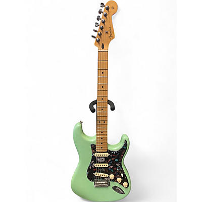 Used 2023 Fender Player Stratocaster Limited Edition Surf Pearl Solid Body Electric Guitar