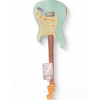 Used 2023 Fender Road Worn 1960S FSR Stratocaster Daphne Blue Solid Body Electric Guitar