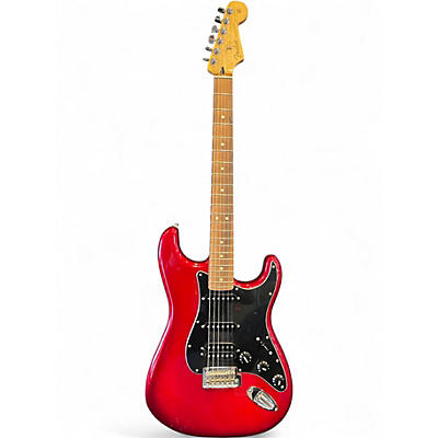 Used 2023 Fender Special Edition Player Stratocaster HSS Candy Red Burst Solid Body Electric Guitar