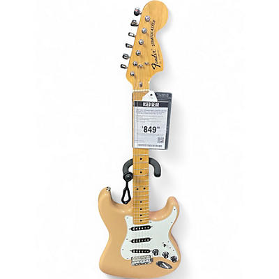 Used 2023 Fender Stratocaster Limited International Color Edition Sahara Taupe Solid Body Electric Guitar