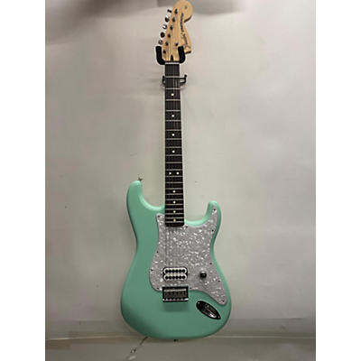 Fender Used 2023 Fender Tom DeLonge Stratocaster Surf Green Solid Body Electric Guitar