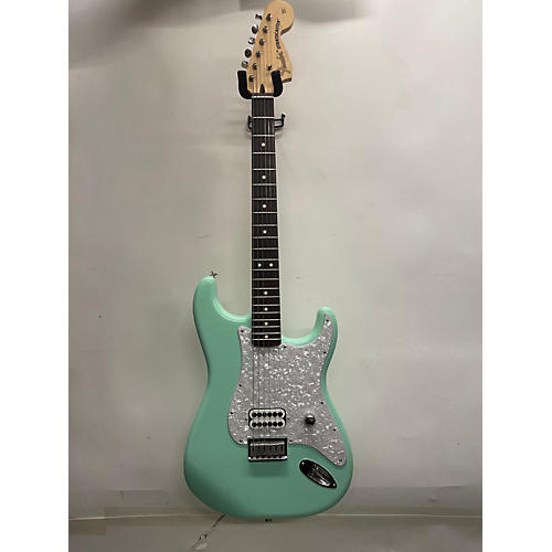 Fender Used 2023 Fender Tom DeLonge Stratocaster Surf Green Solid Body Electric Guitar Surf Green