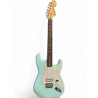 Fender Used 2023 Fender Tom Delonge Signature Stratocaster Daphne Blue Solid Body Electric Guitar