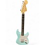 Used 2023 Fender Tom Delonge Signature Stratocaster Daphne Blue Solid Body Electric Guitar Daphne Blue