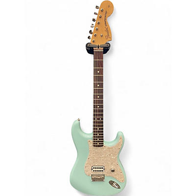 Used 2023 Fender Tom Delonge Signature Stratocaster Daphne Blue Solid Body Electric Guitar