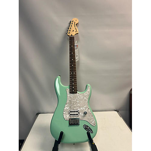 Fender Used 2023 Fender Tom Delonge Signature Stratocaster Surf Green Solid Body Electric Guitar Surf Green