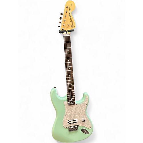 Used 2023 Fender Tom Delonge Signature Stratocaster Surf Green Solid Body Electric Guitar Surf Green
