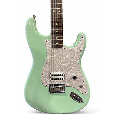Used 2023 Fender Tom Delonge Signature Stratocaster Surf Green Solid Body Electric Guitar