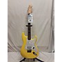 Used Fender Used 2023 Fender Tom Delonge Signature Stratocaster Yellow Solid Body Electric Guitar Yellow