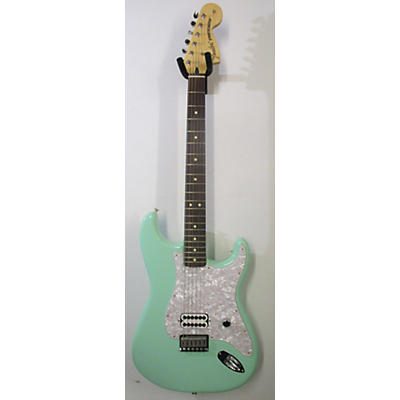 Fender Used 2023 Fender Tom Delonge Stratocaster Surf Green Solid Body Electric Guitar