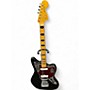 Used 2023 Fender VINTERA II JAGUAR Black Solid Body Electric Guitar Black