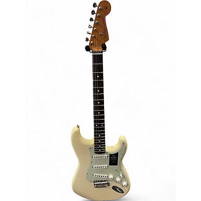 Used 2023 Fender VINTERA II White Solid Body Electric Guitar