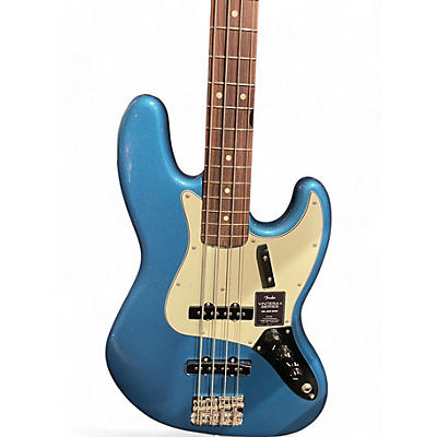 Fender Used 2023 Fender Vintera 60s Jazz Bass Blue Electric Bass Guitar