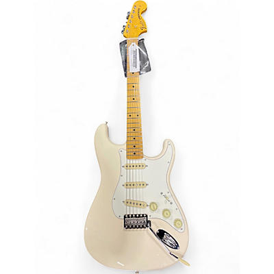 Used 2023 Fender jv modified 60's stratocaster Olympic White Solid Body Electric Guitar