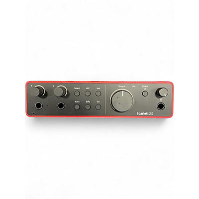 Used 2023 Focusrite Scarlett 2i2 Gen 3 Audio Interface