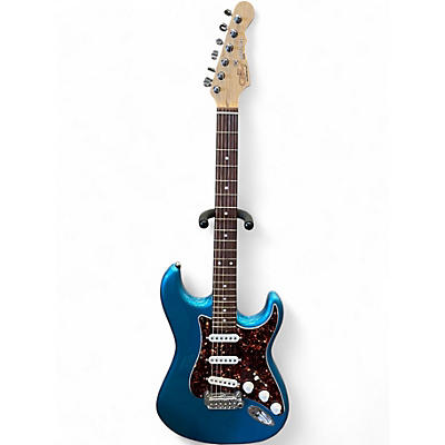 Used 2023 G&L Fullerton Deluxe Legacy Lake Placid Metallic Blue Solid Body Electric Guitar