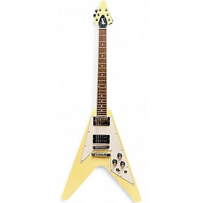 Used 2023 Gibson 1970S FLYING V Classic White Solid Body Electric Guitar
