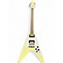 Used 2023 Gibson '70s Flying V Classic White Solid Body Electric Guitar Classic White