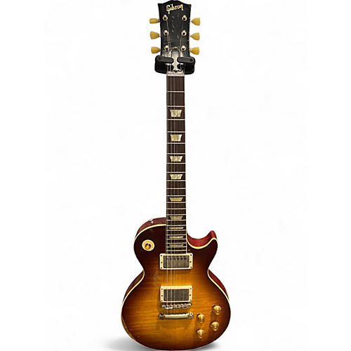 Used 2023 Gibson CUSTOM SHOP MURPHY LAB 'HEAVY AGED' 59' LES PAUL ICE TEA BURST Solid Body Electric Guitar ICE TEA BURST