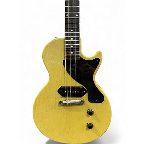 Used 2023 Gibson Custom Shop 1957 Les Paul Junior Aged Tv Yellow Solid Body Electric Guitar Aged Tv Yellow