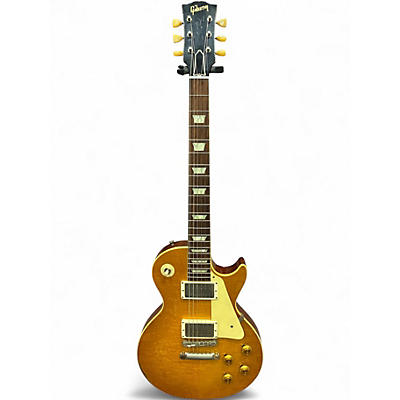Used 2023 Gibson Custom Shop '58 Les Paul Heavy Aged Lemonburst Solid Body Electric Guitar