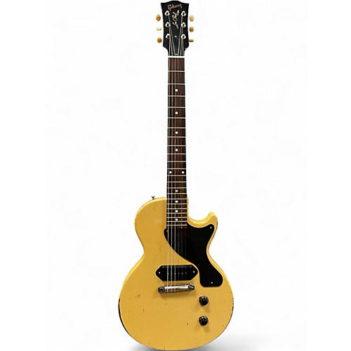 Used 2023 Gibson Custom Shop Murphy Lab '57 Les Paul Junior Reissue Heavy Age TV Yellow Solid Body Electric Guitar TV Yellow