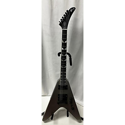 Gibson Used 2023 Gibson Dave Mustaine Flying V EXP Metallic Silver Solid Body Electric Guitar