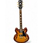 Used 2023 Gibson ES335 Figured Iced Tea Hollow Body Electric Guitar Iced Tea