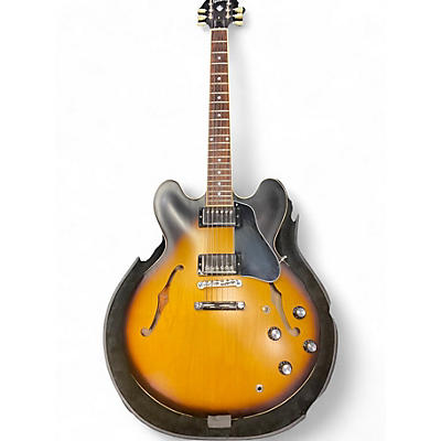 Used 2023 Gibson ES335 Vintage Sunburst Hollow Body Electric Guitar