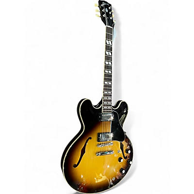 Used 2023 Gibson ES345 Tobacco Sunburst Hollow Body Electric Guitar